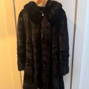 REAL MINK fur coat